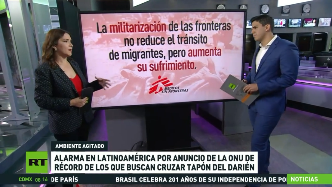 Alarma en Latinoamérica por anuncio de la ONU de récord de personas que buscan cruzar el Tapón del Darién