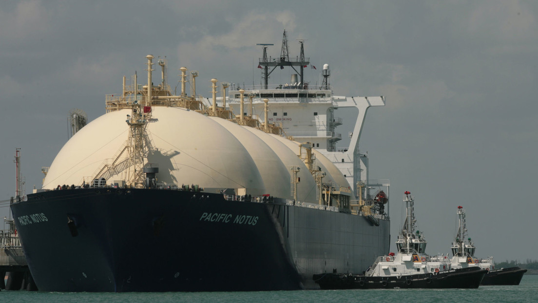 Barco de gas Natural licuado, 'Pacific Notus'