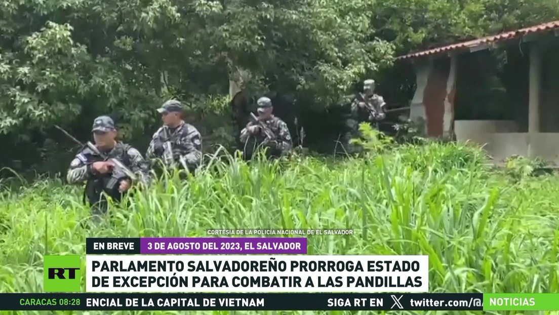 El Parlamento de El Salvador prorroga el estado de excepción para luchar contra las pandillas