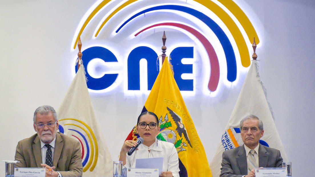 El CNE de Ecuador publica el calendario de la segunda vuelta electoral