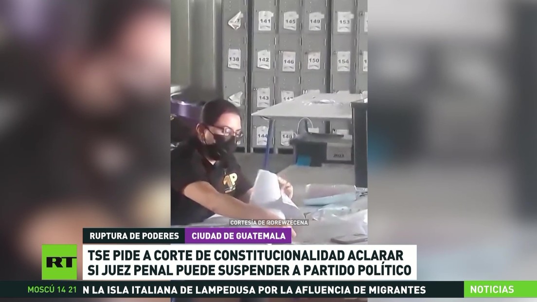 TSE de Guatemala pide a la Corte de Constitucionalidad aclarar si un juez penal puede suspender a un partido político