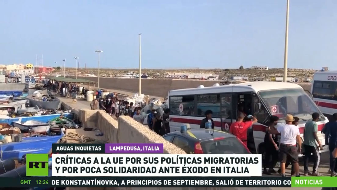 Critican a la UE por sus políticas migratorias y su poca solidaridad ante la situación en Italia