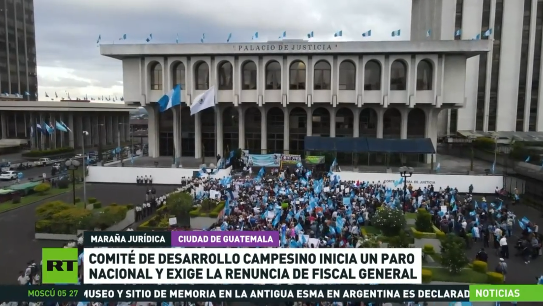 Comité de Desarrollo Campesino inicia un paro nacional en Guatemala