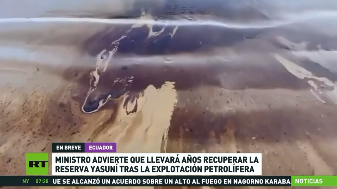Ministro ecuatoriano advierte que llevará años recuperar la reserva Yasuní tras la explotación petrolífera