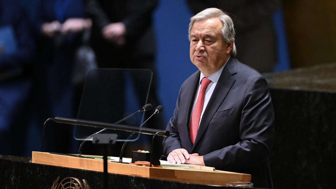 António Guterres: "La humanidad ha abierto las puertas del infierno"