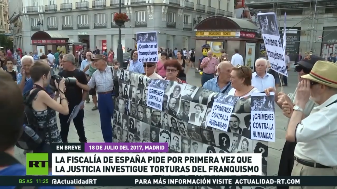 La Fiscalía de España pide por primera vez que la Justicia investigue torturas cometidas durante el franquismo