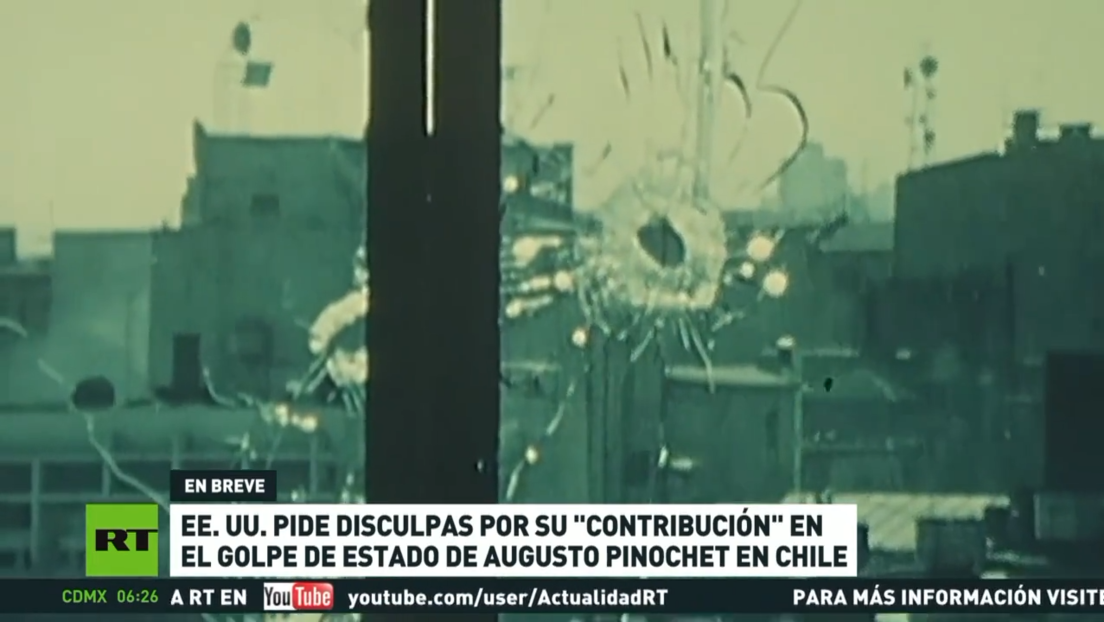 EE.UU. pide disculpas por su "contribución" en el golpe de Estado de Augusto Pinochet en Chile