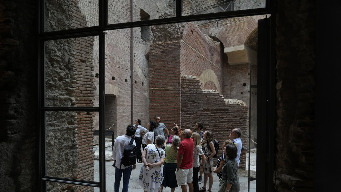 Abren al público palacio imperial romano después de 50 años en restauración