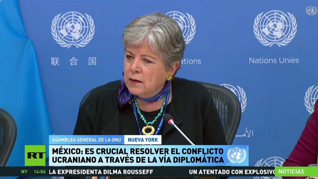 México: Es crucial resolver el conflicto ucraniano a través de la vía diplomática