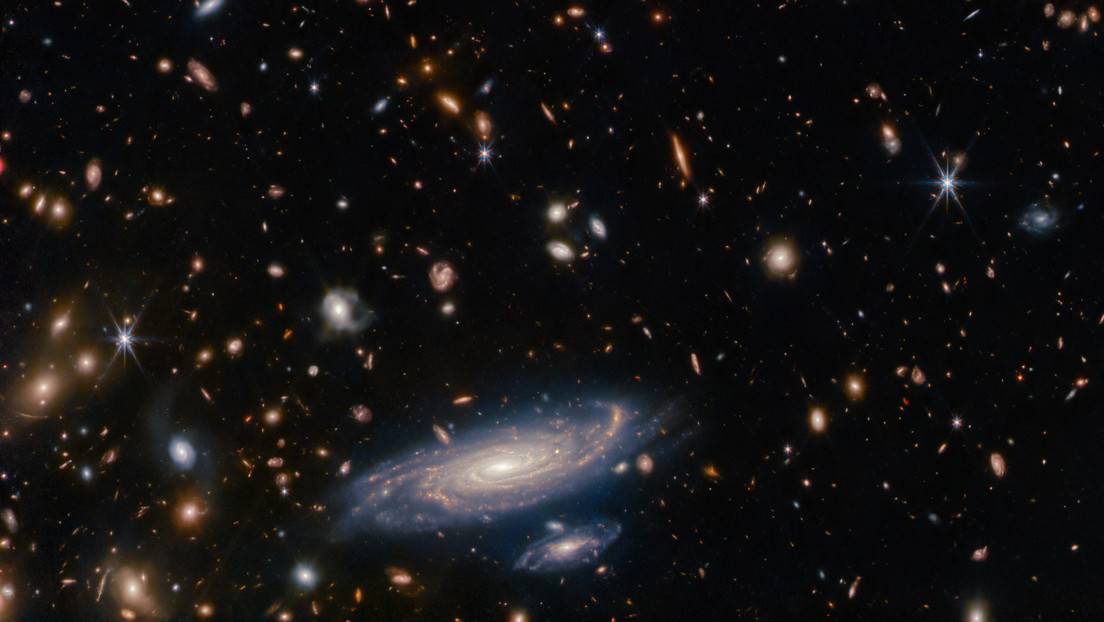 El James Webb capta algunas de las galaxias más antiguas del universo en pleno proceso de formación