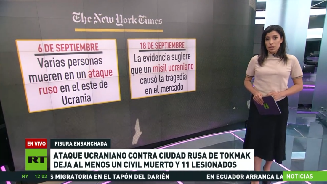 NYT concluye que el ataque con misiles contra el mercado de Konstantínovka el 6 de septiembre fue obra de Kiev