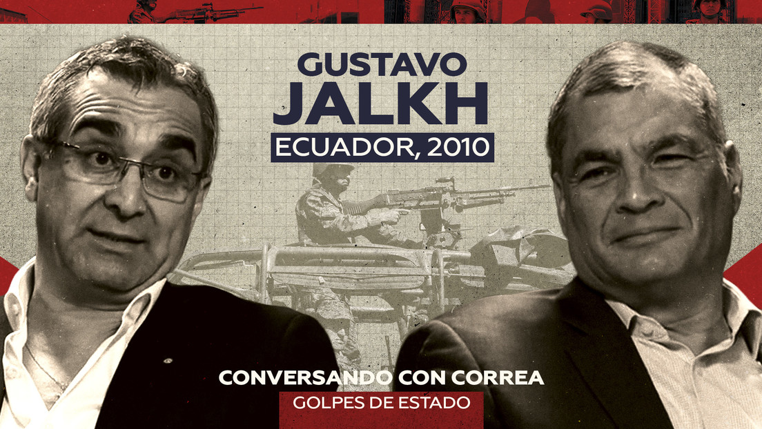 Gustavo Jalkh a Rafael Correa: "Se veía claramente que había vinculaciones políticas, mediáticas y que usaron a la Policía para ese día sublevarse"