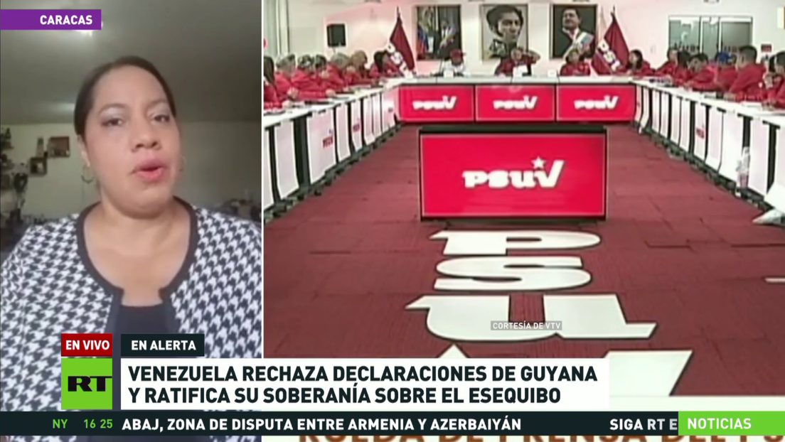 Venezuela rechaza declaraciones de Guayana y ratifica su soberanía sobre el Esequibo