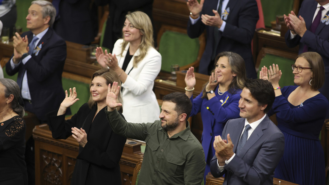 La canciller canadiense pidió la dimisión del presidente de la Cámara de los Comunes tras aplaudir también ella al veterano nazi