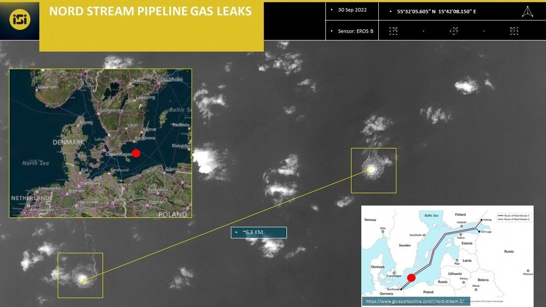 Científicos noruegos revelan que hubo dos explosiones más en los gasoductos Nord Stream