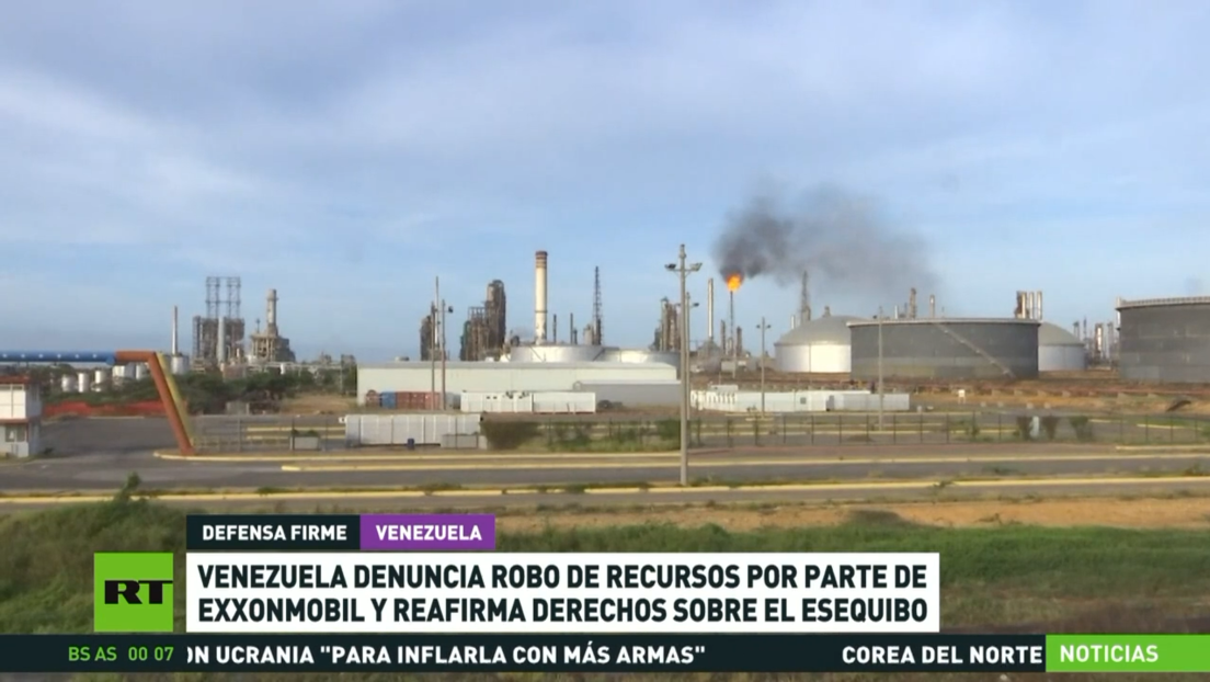 Venezuela denuncia el robo de recursos por ExxonMobil y reafirma derechos sobre el Esequibo
