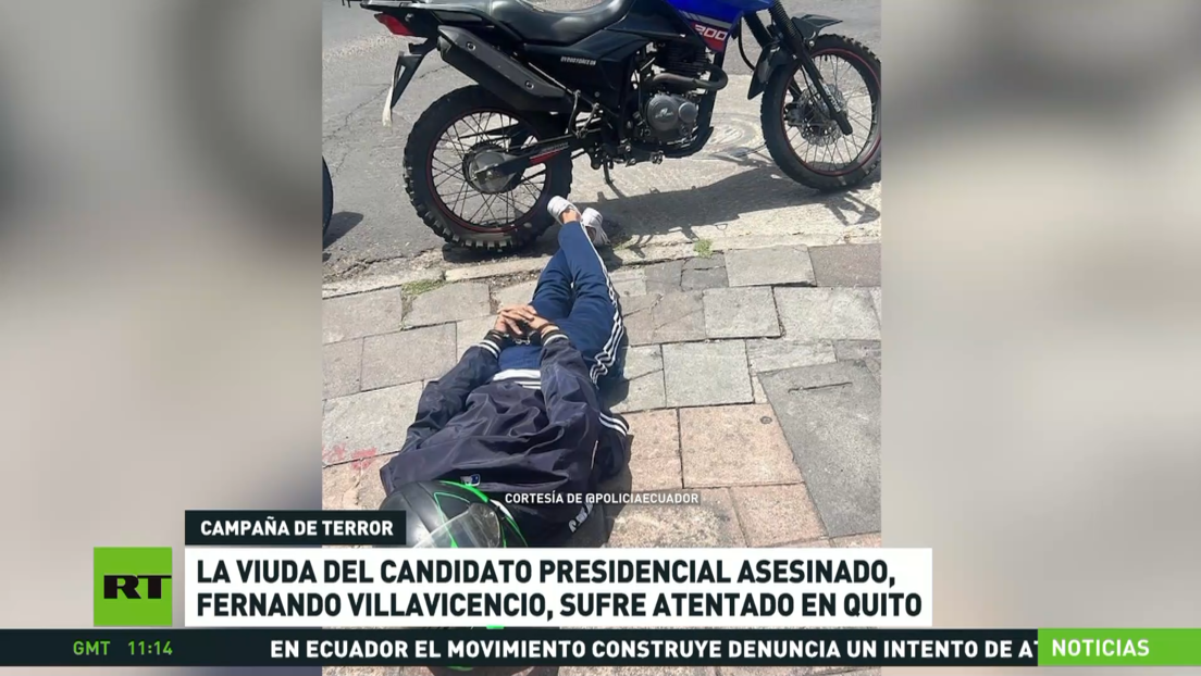 Intentan matar en Quito a la viuda de Fernando Villavicencio, el candidato presidencial asesinado de Ecuador
