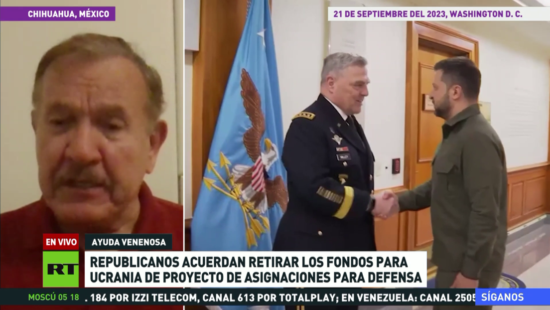 Republicanos acuerdan retirar los fondos para Ucrania del proyecto de gastos para defensa en EE.UU.