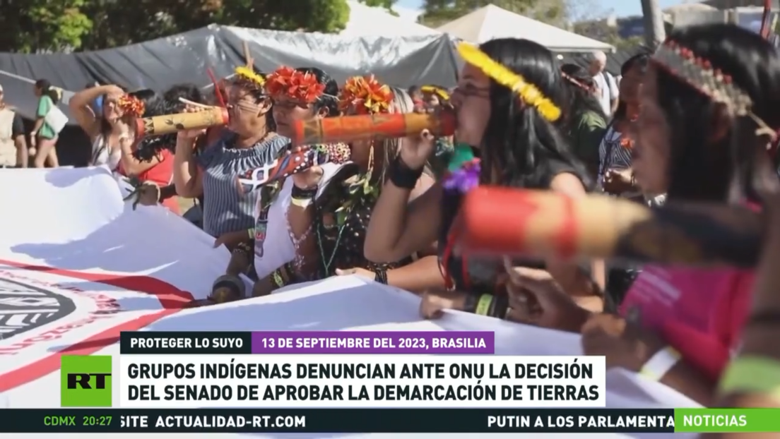 Grupos indígenas de Brasil denuncian ante la ONU la demarcación de tierras ancestrales