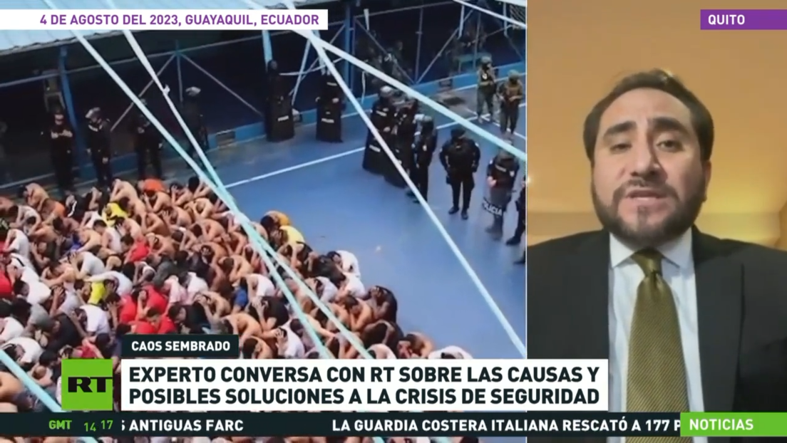 Varios policías heridos cerca de una cárcel en Ecuador en medio de crisis de seguridad