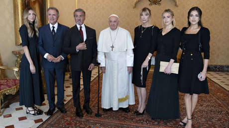 Stallone al papa Francisco: "¿Listo? ¡Boxeamos!" (VIDEO)