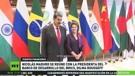 Nicolás Maduro se reúne con la presidenta del Nuevo Banco de Desarrollo del BRICS, Dilma Rousseff