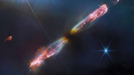 James Webb capta flujo supersónico de un sol recién nacido a 1.000 años luz de la Tierra