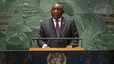 Presidente de Sudáfrica: "La riqueza de África pertenece a los africanos"