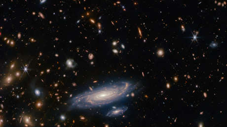 El James Webb capta algunas de las galaxias más antiguas del universo en pleno proceso de formación