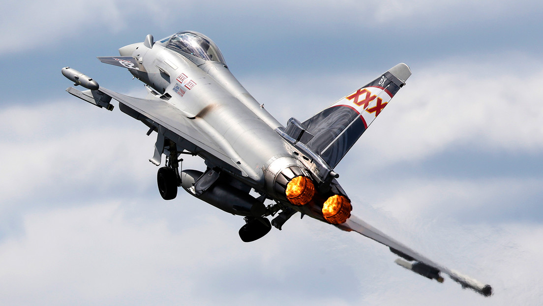 El Reino Unido anuncia el despliegue de cazas Typhoon en Polonia