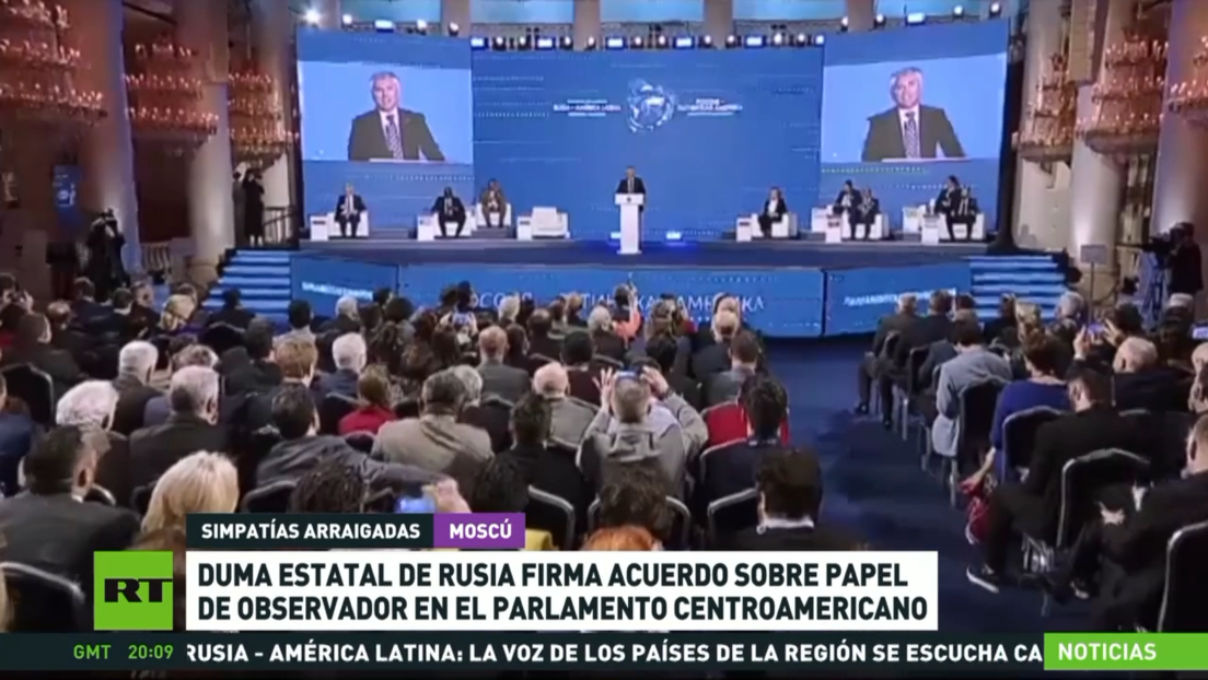 La Duma firma un acuerdo sobre su papel de observador en el Parlamento Centroamericano