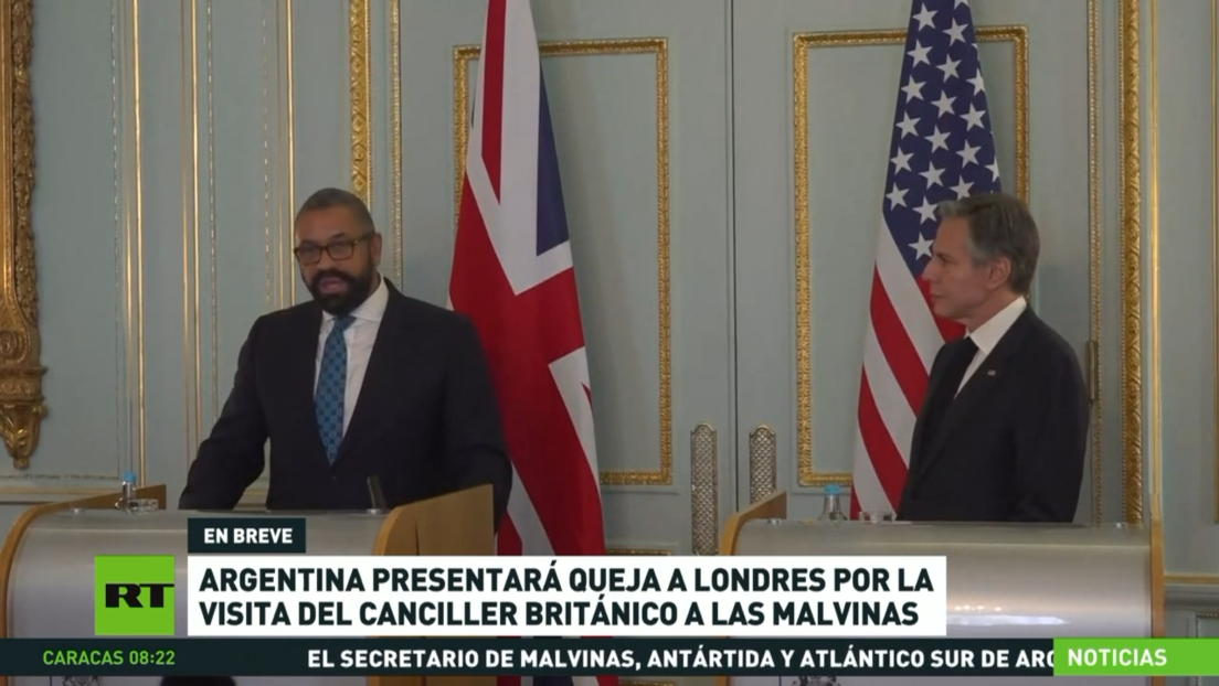Argentina presentará queja a Londres por la visita del canciller británico a las Malvinas