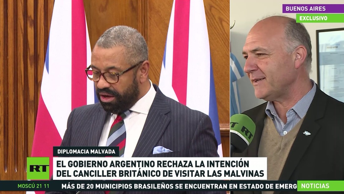 Argentina rechaza la intención del canciller británico de visitar las Malvinas