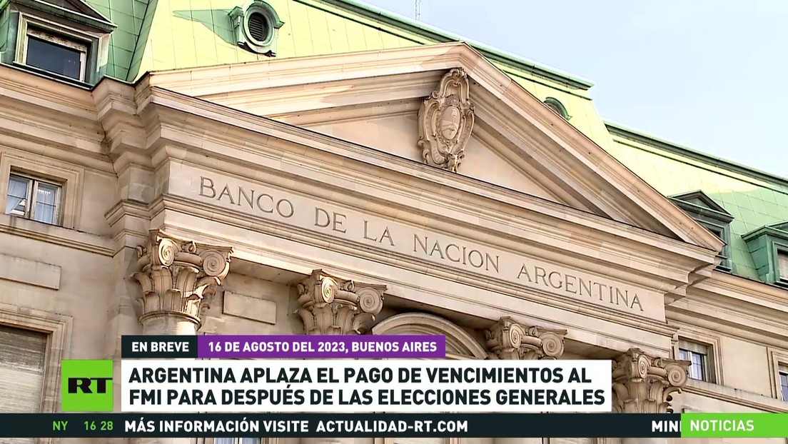 Argentina aplaza el pago de vencimientos al FMI para después de las elecciones generales
