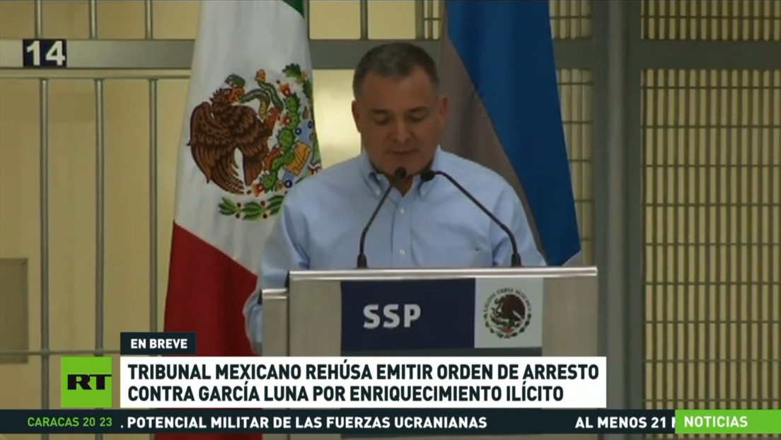 Tribunal mexicano rehúsa emitir orden de arresto contra García Luna por enriquecimiento ilícito