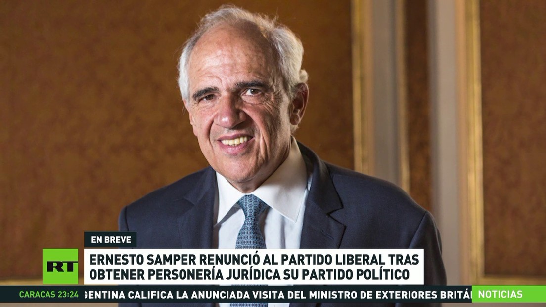 Ernesto Samper renuncia al Partido Liberal tras obtener personería jurídica su partido político