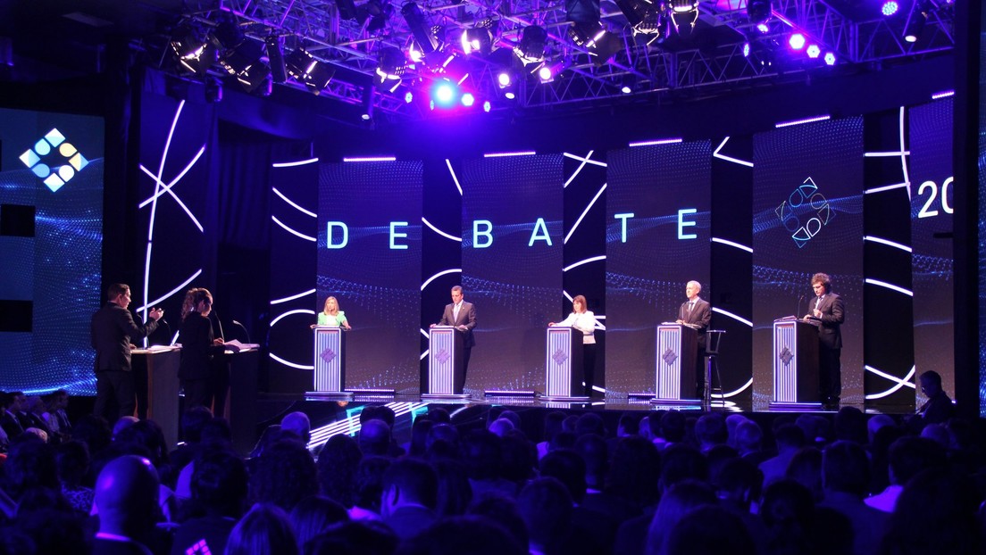 Los candidatos presidenciales de Argentina se enfrentan en el segundo debate electoral