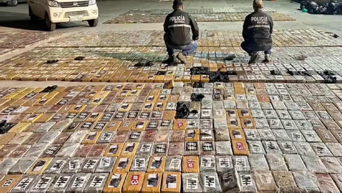 14 toneladas de droga y 61 detenidos: el golpe que desarticuló una banda narcodelictiva en Ecuador