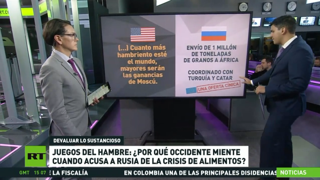 ¿Por qué Occidente miente cuando acusa a Rusia de la crisis de alimentos?