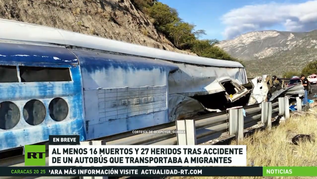 Al Menos 16 Muertos Y 27 Heridos Al Accidentarse Un Autobús Que