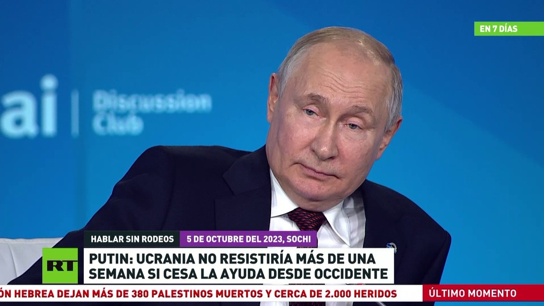 Fin del colonialismo y conflictos regionales: los puntos clave del discurso de Putin en el Foro de Valdái
