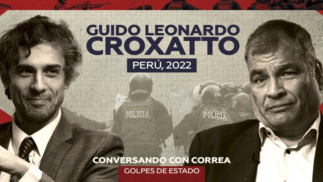 Guido Leonardo Croxatto a Rafael Correa: "Pedro Castillo prefirió exponerse, correr el riesgo por llevar adelante una reforma política real"