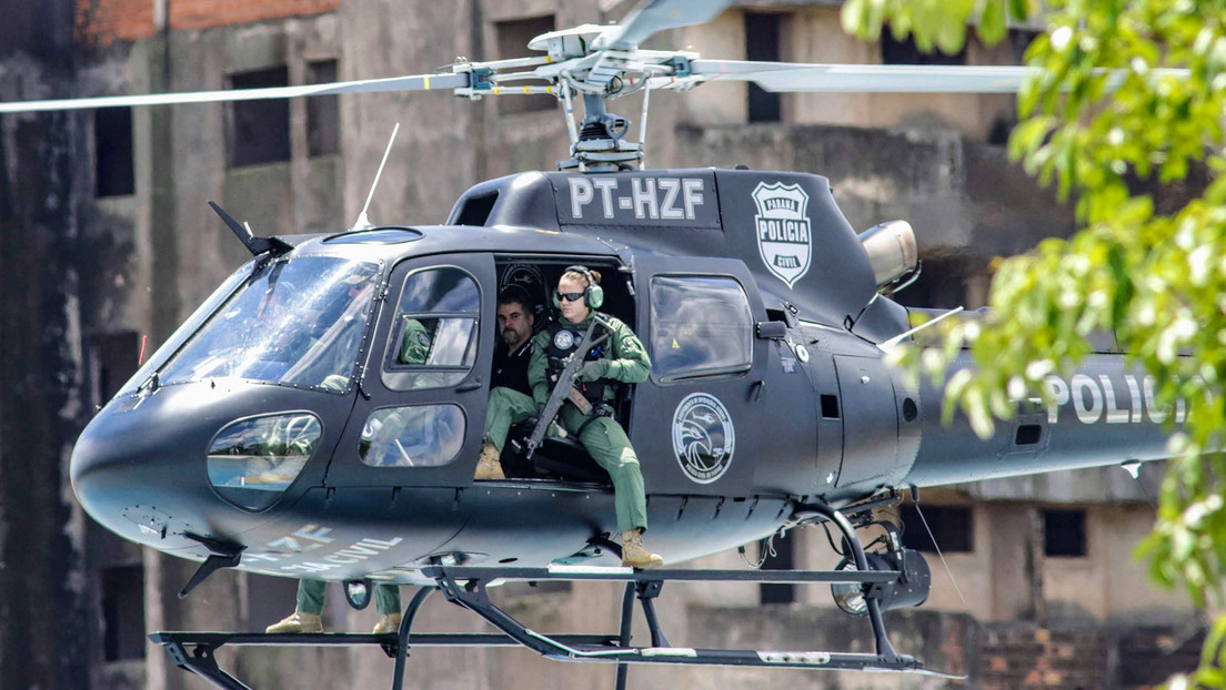 Tirotean dos helicópteros policiales en una operación contra el crimen organizado en Río de Janeiro