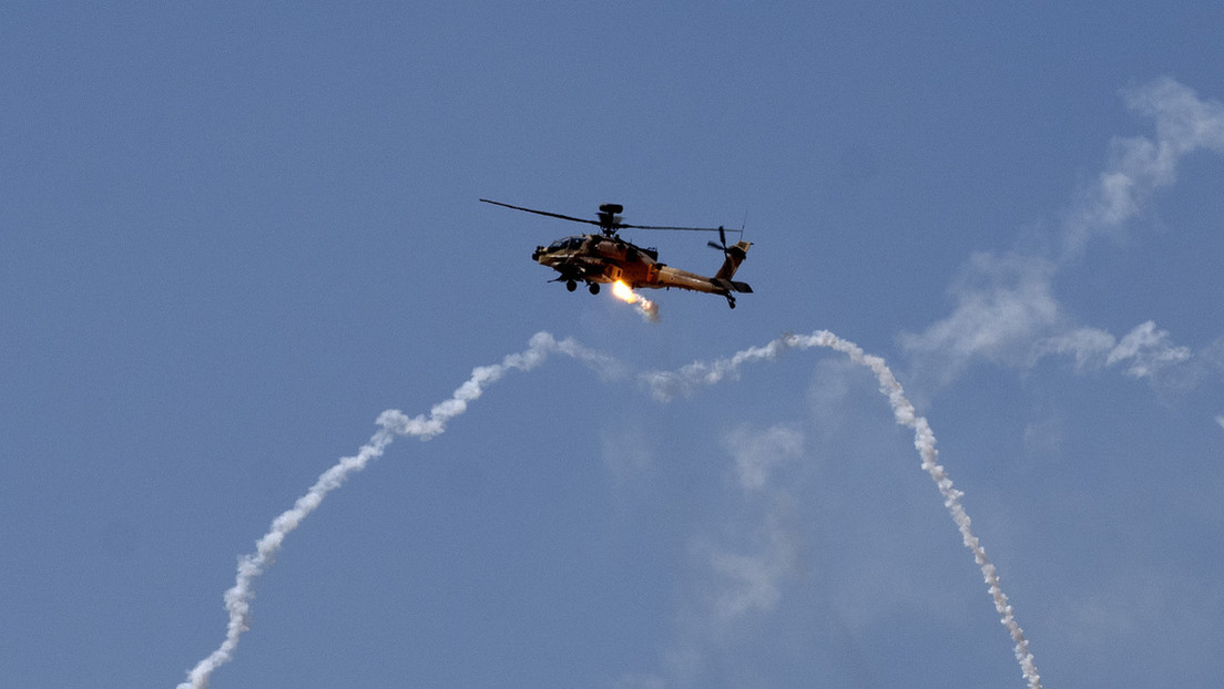 Helicópteros de Israel lanzan un ataque contra el territorio del Líbano