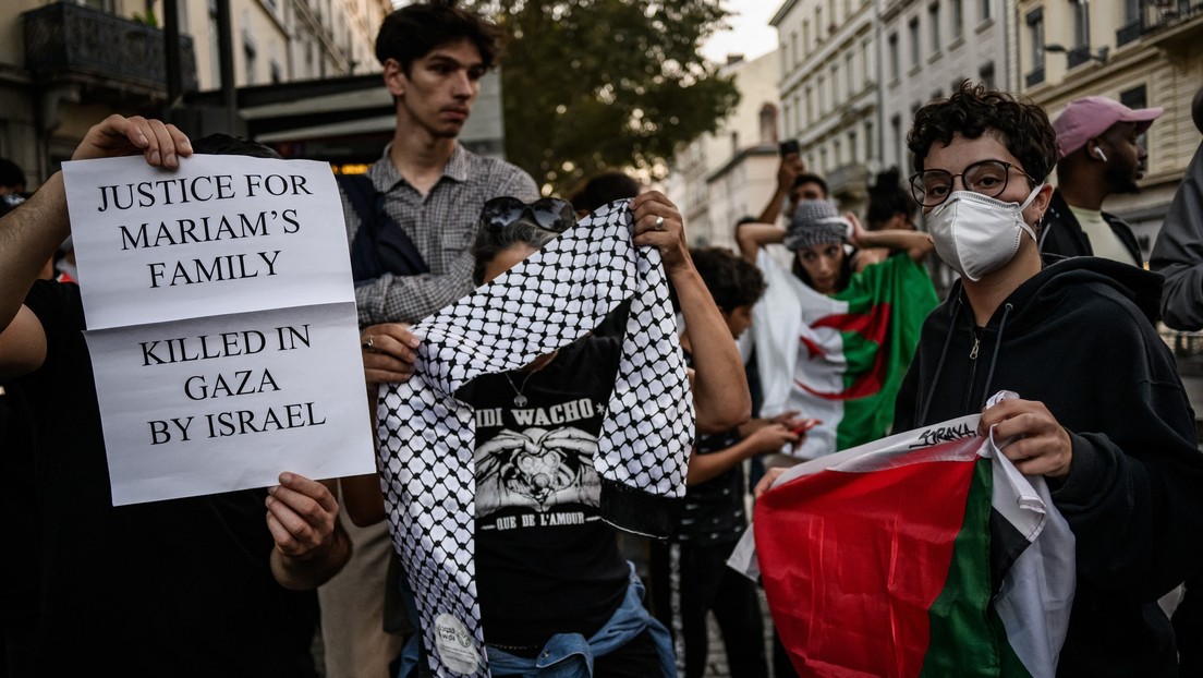 Policía francesa reprime una manifestación en apoyo a Palestina en medio de una racha de incidentes antisemitas (VIDEOS)