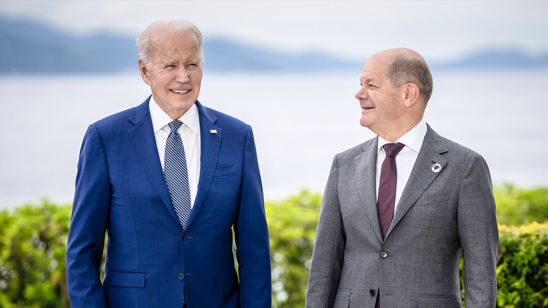 Reportan que Scholz dijo a Biden que se opone a una invitación a Ucrania a unirse a la OTAN