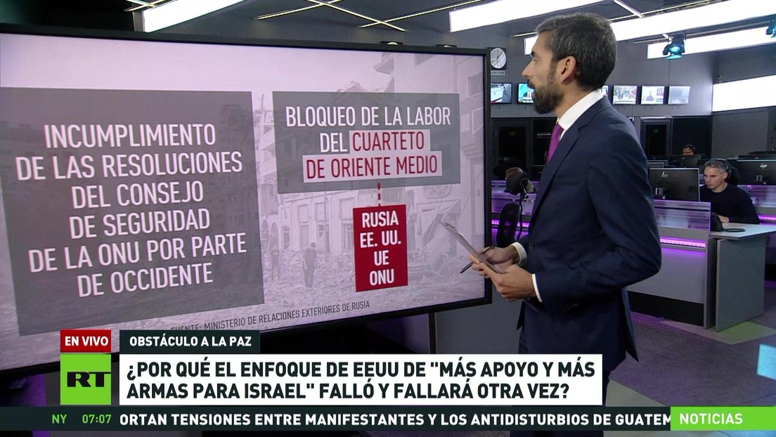 ¿Por qué el enfoque de EE.UU. de 'más apoyo y más armas para Israel' falló y fallaría otra vez?