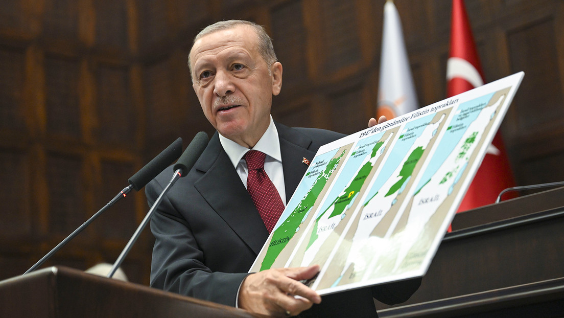 Erdogan califica de "masacre" los ataques israelíes contra la Franja de Gaza