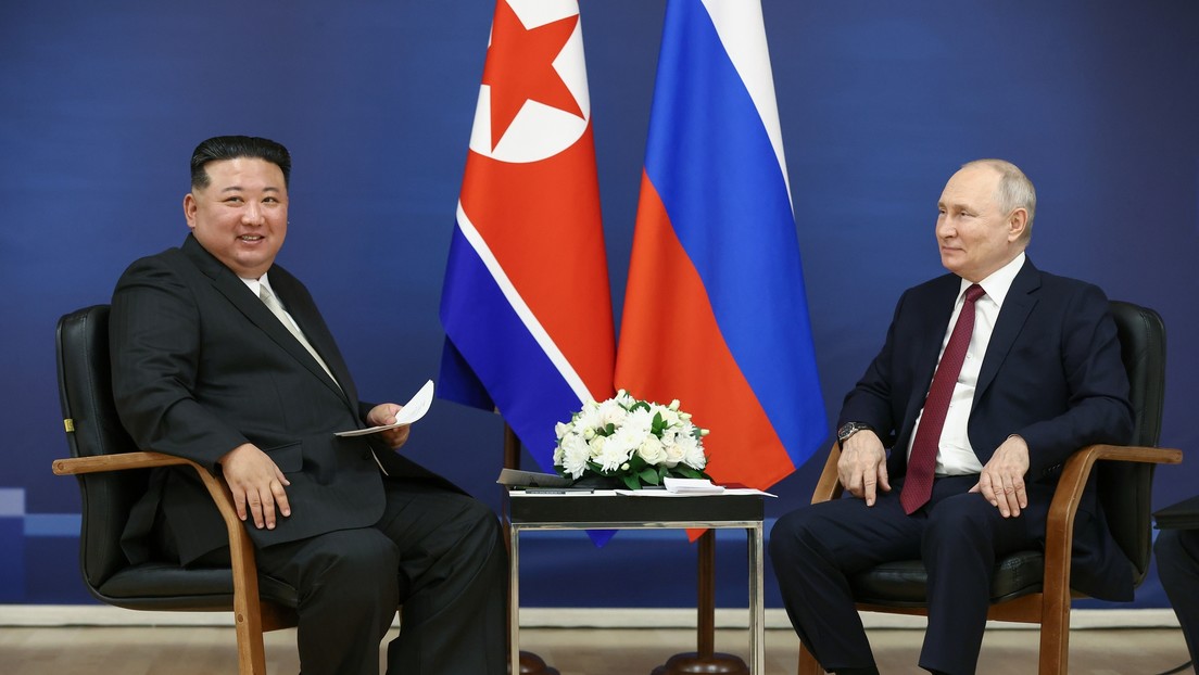 "Camino de amistad y buena voluntad": Putin y Kim se felicitan por los 75 años de relaciones diplomáticas