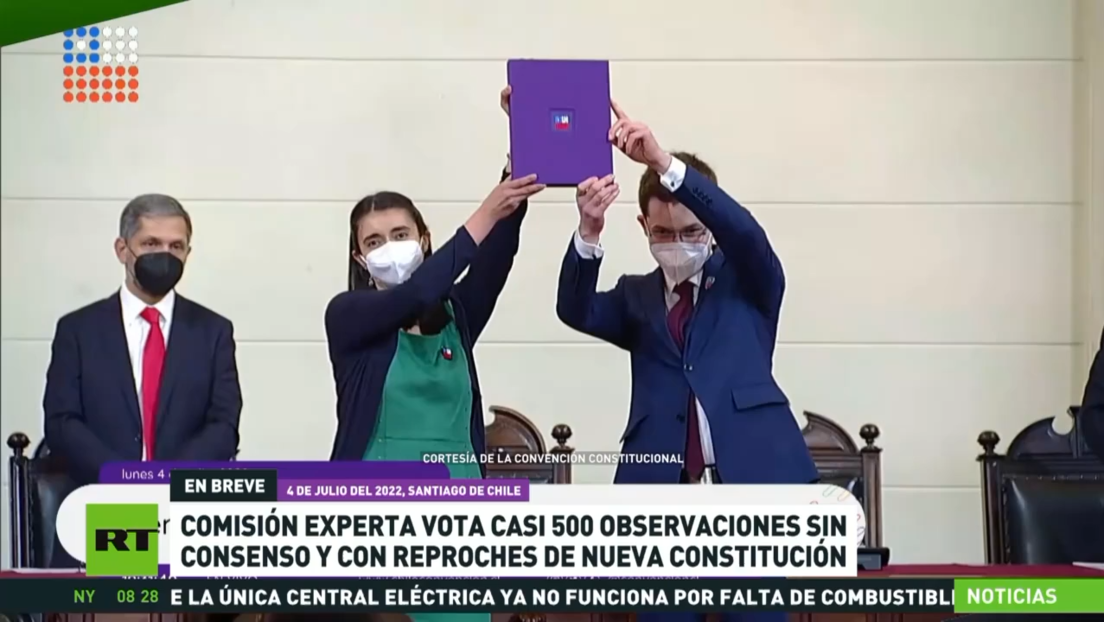 Comisión Experta en Chile vota casi 500 observaciones sin consenso de nueva Constitución
